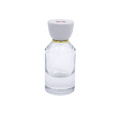 hot selling high quality clear cylinder cosmetic spray packaging perfume glass bottles 50ml